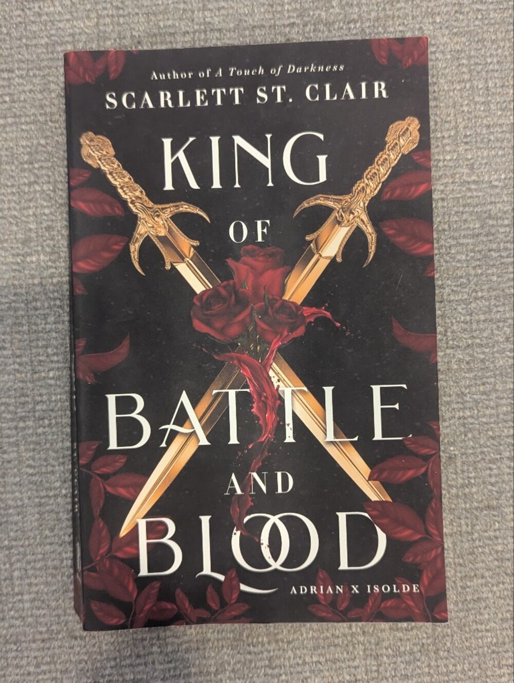 Scarlett St. Clair King of Battle and Blood Book